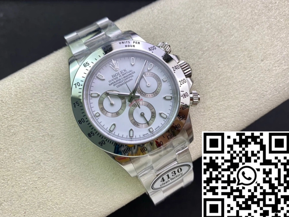 116520LN White Rolex Dial Factory Cosmograph Clean Daytona 0514